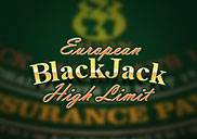 High Limit European Blackjack